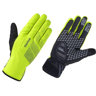GRIPGRAB Gants  Ride Hi-Vis (hiver, imperm&eacute;ables) - L Jaune fluo