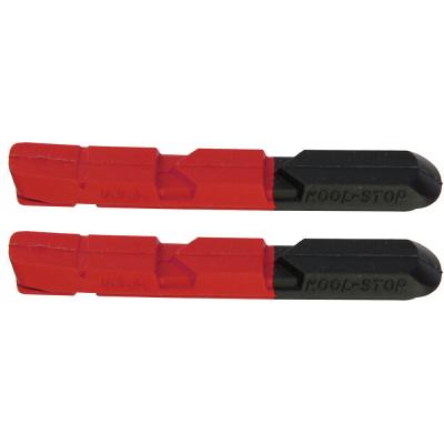 KOOL STOP Patins  V-brake Dual Compound (paire) - One Size Rouge/Noir