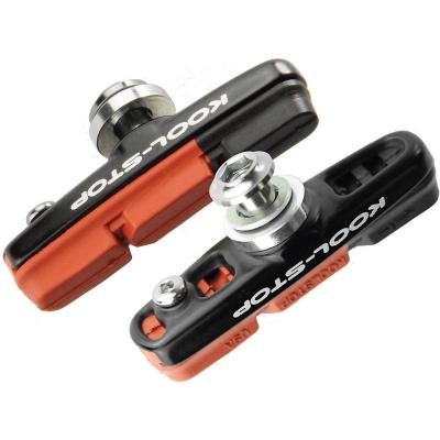 KOOLSTOP Kool Stop H15 462 Dura 2 Holder Rim Brake Pads, Black