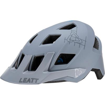 LEATT  MTB All Mountain 1.0 Helmet - Titane} - S}, Titane}