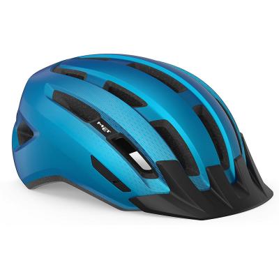 MET Casque  downtown bleu brillant 2022