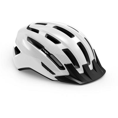 MET  Downtown (MIPS) Hel - White-Glossy} - M/L}, White-Glossy}