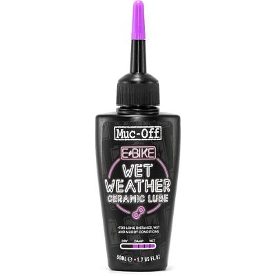 MUC OFF Lubrifiant chaine conditions humides wet lube  pour e bike 50ml