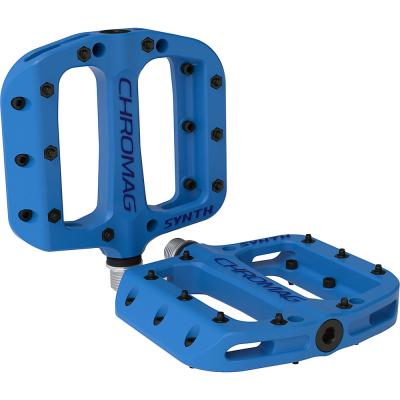 CHROMAG Paire de pedales plates  synth bleu