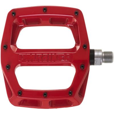 DMR Paire de pedales plates  v12 rouge