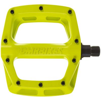 DMR Paire de pedales plates  v8 citron vert