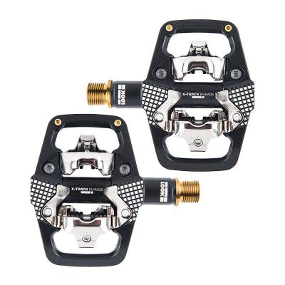 LOOK P&eacute;dales VTT  X-Track En-Rage Plus (titane) - One Size Noir/Dor&eacute;