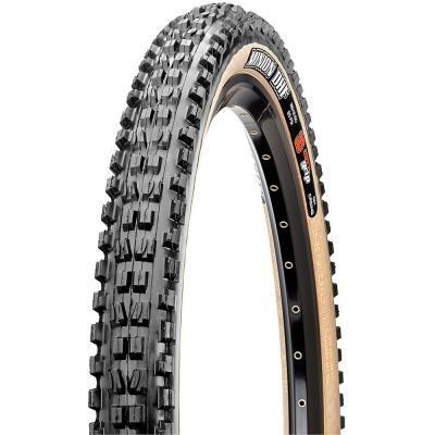 MAXXIS Pneu  minion dhf 27 5 tubeless ready souple 3c maxx terra exo protection skinwall flancs beige