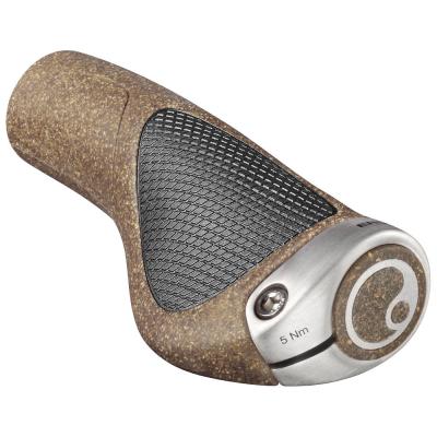 ERGON  - GP1 BioKork Gripshift - Poign&eacute;es de v&eacute;lo taille S, noir