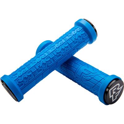 RACE FACE Poign&eacute;es  Grippler Lock-on - Bleu} - 30mm}, Bleu}