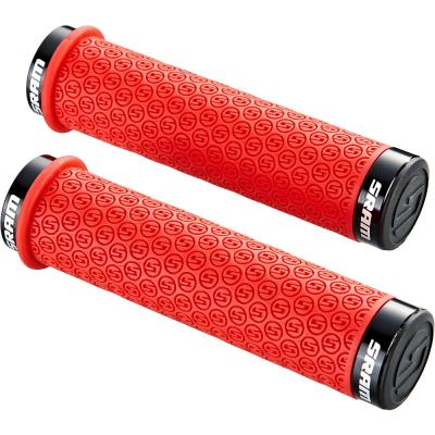 SRAM Poign&eacute;es  Dh Silicone 130mm Vtt Rouge