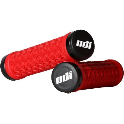 ODI  SDG Poign&eacute;es VTT avec syst&egrave;me Lock On 130 mm Rouge