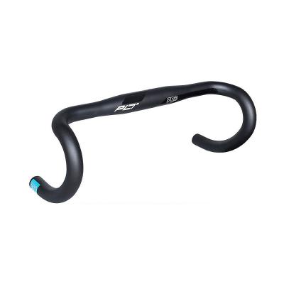 PRO  PLT Compact Alloy Road Handlebar - Noir} - 31.8mm, Noir}