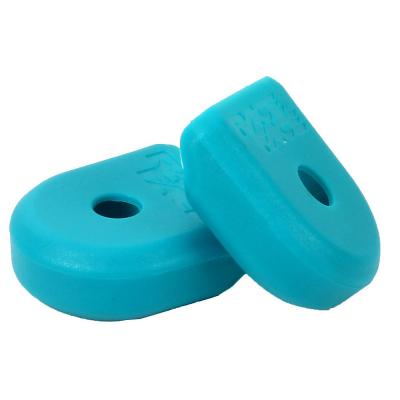 RACE FACE Prot&egrave;ges Manivelles Carbone  - Turquoise} - Pair}, Turquoise}