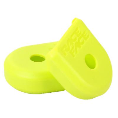 RACE FACE  paire de proteges manivelles carbone boot pedal jaune