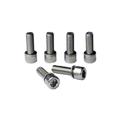 RITCHEY Jeu de vis de potence  titanium potence 4 axis silver 6 vis