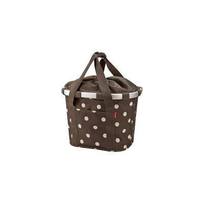 KLICKFIX Panier v&eacute;lo  en acier &agrave; fixer sur cintre (16L) (vendu sans f