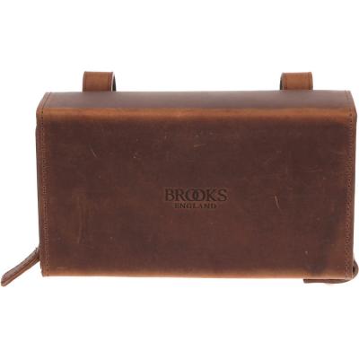 BROOKS ENGLAND Sacoche de selle  Pre-Aged (en forme de D) - Brown