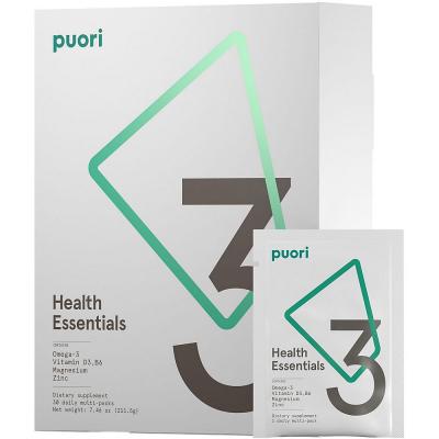 PUORI Sachets  3 (huile de poisson, magn&eacute;sium et vitamine D)
