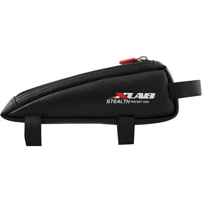 XLAB Sacoche de cadre  Stealth Pocket 100 (carbone) - 330 ml Noir