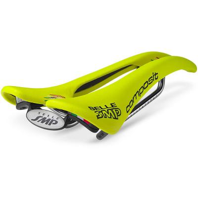 SELLE SMP Selle  Composite - Jaune fluo} - 129mm Wide, Jaune fluo}
