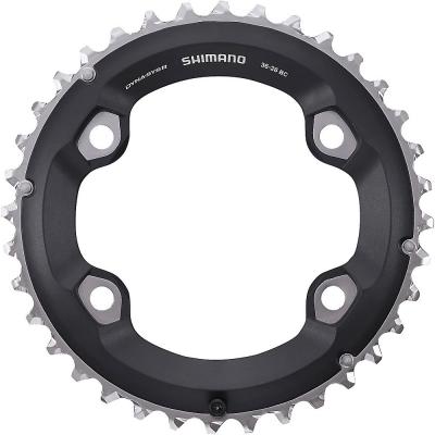 SHIMANO Plateau VTT  SLX M7000 2x11v int&eacute;rieur (24 &agrave; 28 dents) noir-