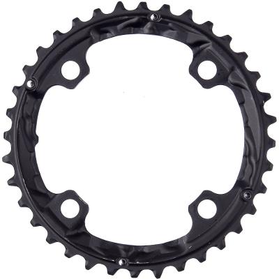 SHIMANO  guide-cha&icirc;ne Deore XT FC-T781 36T-AL 10S 104 mm noir