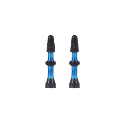 WTB Valves Presta  TCS (paire) - 34mm Presta Bleu Pi&egrave;ces de pneus