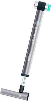 BETO  Pompe &agrave; v&eacute;lo Mini Pompe Alu Ez Head Hp Grey Gris Unique