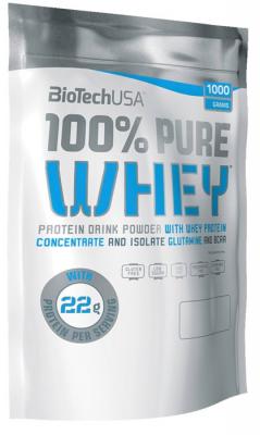 BIOTECH USA  100% Pure Whey 1000g Bourbon Vanilla - Lactos&eacute;rum