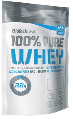 BIOTECH USA  100% Pure Whey 454g Chocolat - Lactos&eacute;rum