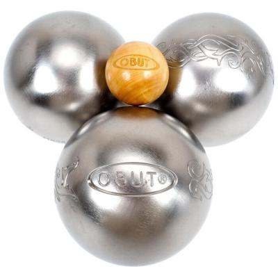 OBUT Boules de p&eacute;tanque  Loisir inox tatou 73 mm M&eacute;tal Taille : Unique Taille : Unique 
