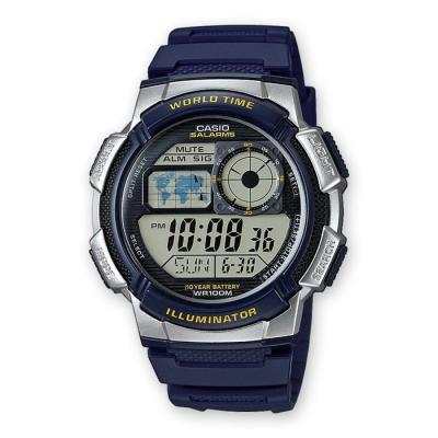 CASIO  AE-1000W-2AVEF, Quartz, 44mm, 10ATM