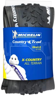 MICHELIN Pneu v&eacute;lo VTT  Country Trail Tubeless Ready TS noir (26 x 2.0