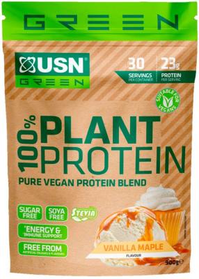 USN  Prot&eacute;ines 100% Plant - Vanille Maple - 900 g