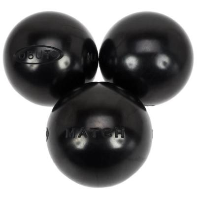 OBUT Boules de p&eacute;tanque Match noire 0 73 mm -  