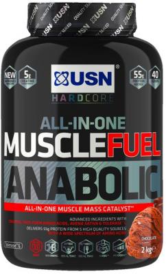 USN  Prise de masse Muscle Fuel Anabolic - Chocolat - 2 kg