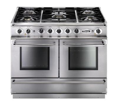 FALCON Piano de cuisson  INOX CHROME 110 CM GAZ FCON1092DFSS/CM-EU