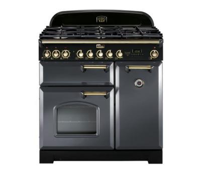 FALCON Cuisini&egrave;re  Classic Deluxe 90 Ardoise/laiton - CDL90DFSL/BEU