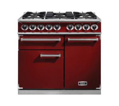 FALCON Piano de cuisson  F1000DXDFRD/NM Mixte rouge