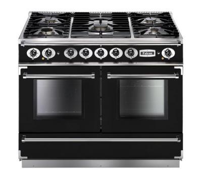 FALCON Piano de cuisson  NOIR CHROME 110 CM GAZ FCON1092DFBL/CM-EU