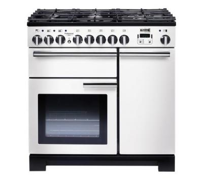 FALCON Piano de cuisson  BLANC CHROME 90 CM GAZ PDL90DFWH/C-EU