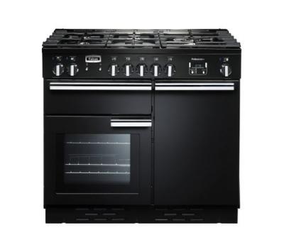FALCON Cuisini&egrave;re  Professional+ 100 Mixte Noire/Chrome - PROP100DFGB/C