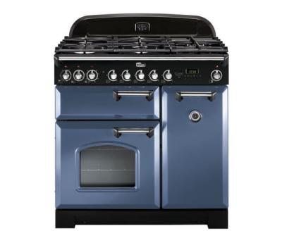 FALCON Piano de cuisson  ROCHE BLEUE CHROME 90 CM GAZ CDL90DFSB/C-EU