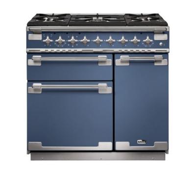 FALCON Piano de cuisson Mixte  ELS90DFSB 90cm Roche bleue