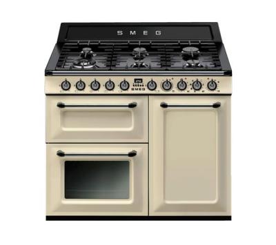 SMEG Piano de cuisson  VICTORIA 100cm MIXTE CREME - TR103P