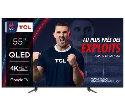 TCL T&eacute;l&eacute;viseur 4K QLED 55'' 139 cm  55C644