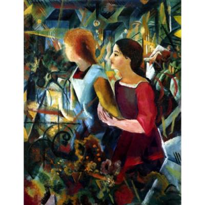 DTOYS Puzzle August Macke : Deux Filles 