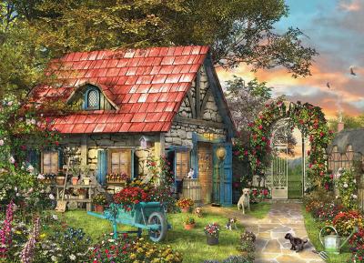 EUROGRAPHICS Pi&egrave;ces XXL - Family Puzzle: Dominic Davison - The Country Shed