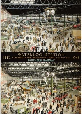GIBSONS 100 ans de la gare de Waterloo 1848 - 1948
